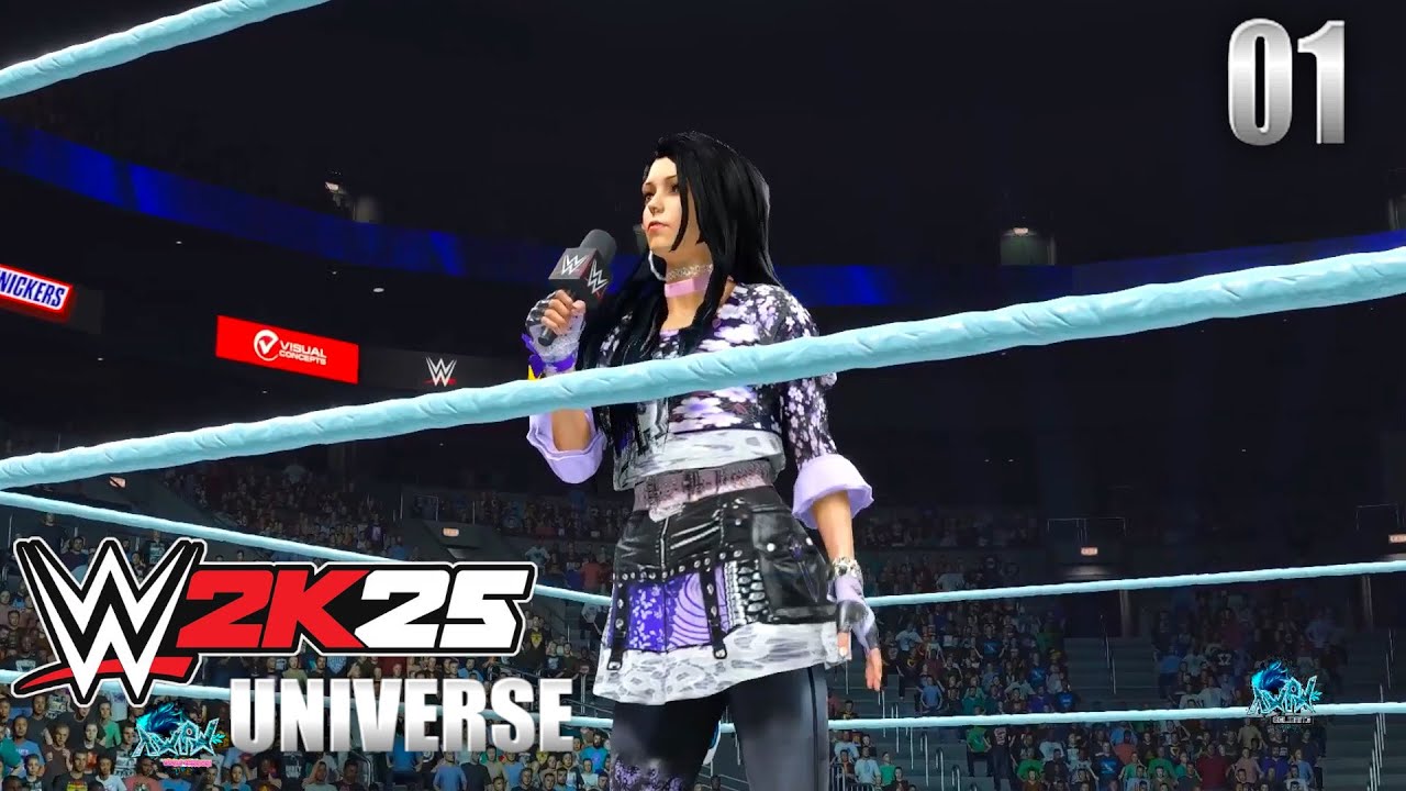 AWPW!!! Less Talk, More Wrestling - WWE2K25 Universe Mode - Ep 1