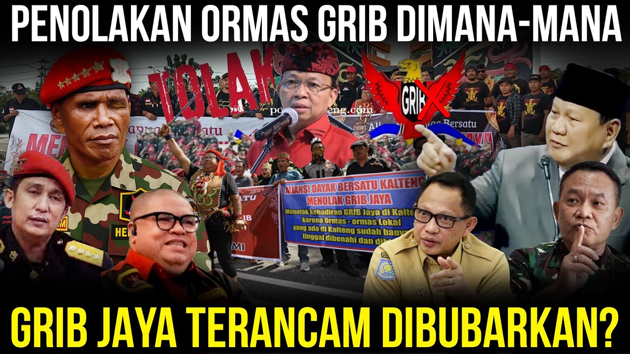 GRIB JAYA HERCULES AKAN DIBUBARKAN!? Satgas Antipremanisme Jaga Investasi Indonesia Dari Ormas Nakal