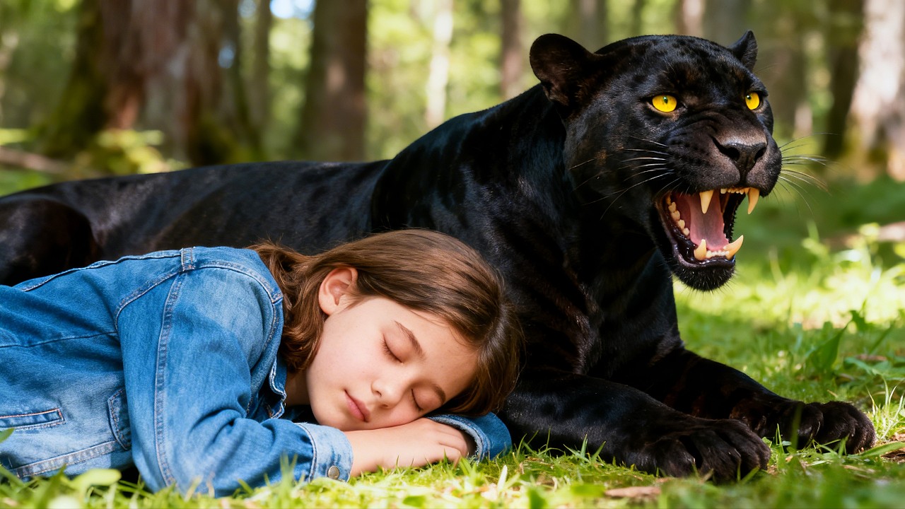 A Girl Finds an Abandoned Jaguar and It Grows Up to Protect Her