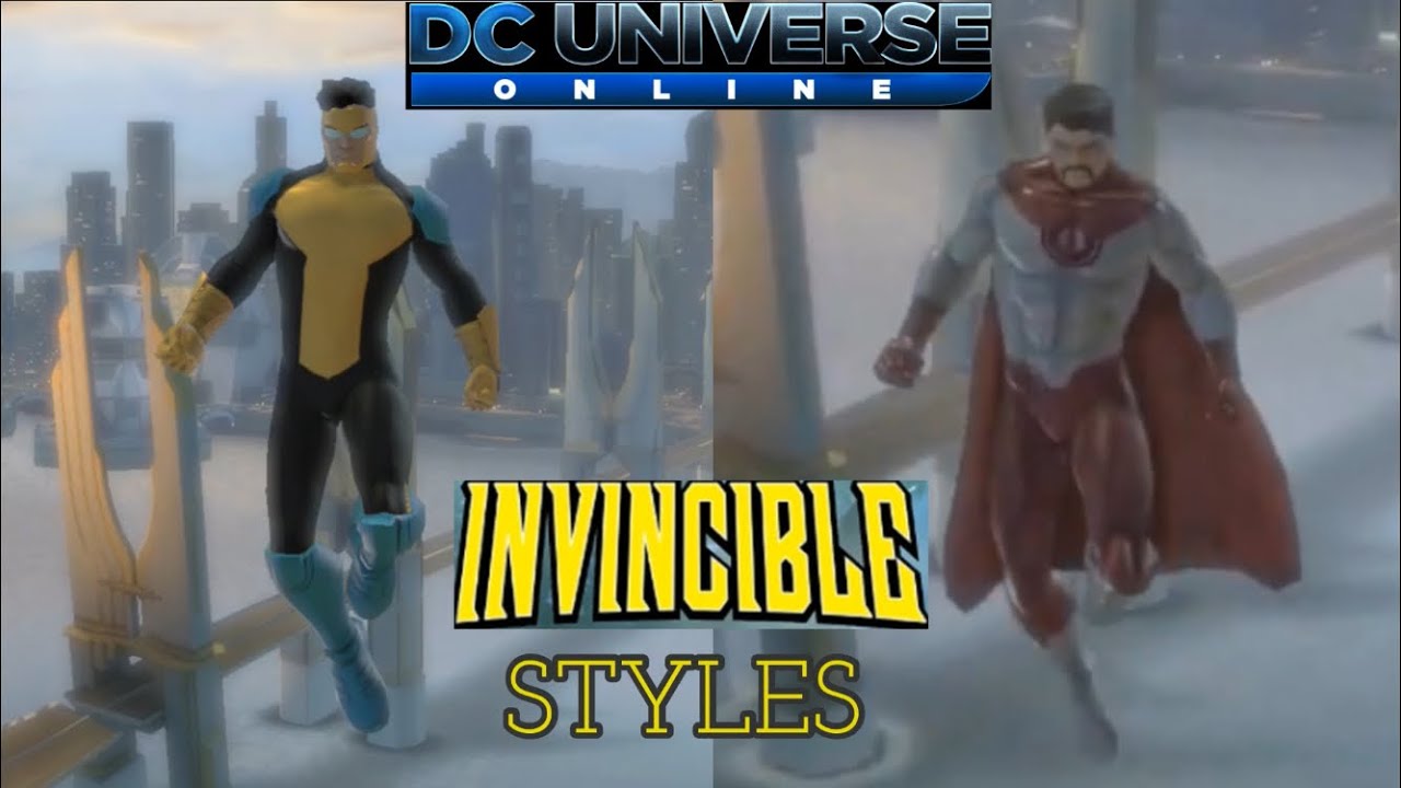 DCUO How to make Invincible and Omni-Man styles