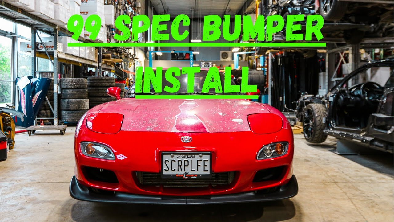 FD RX7 Build: 99 Spec front bumper upgrade