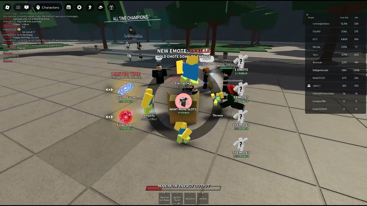 cooking teamers/ targeters