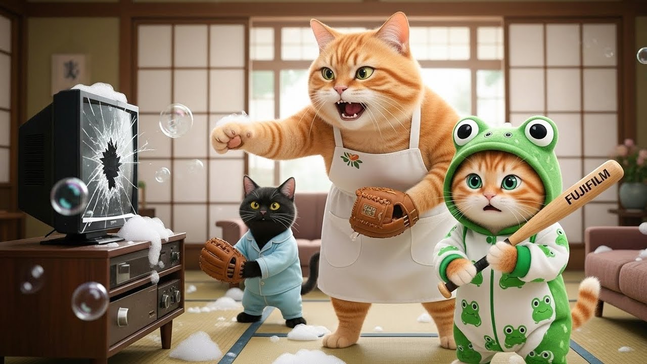 Ginger Kitten Ruined the TV — What He Did Next Shocked Everyone 🐱📺