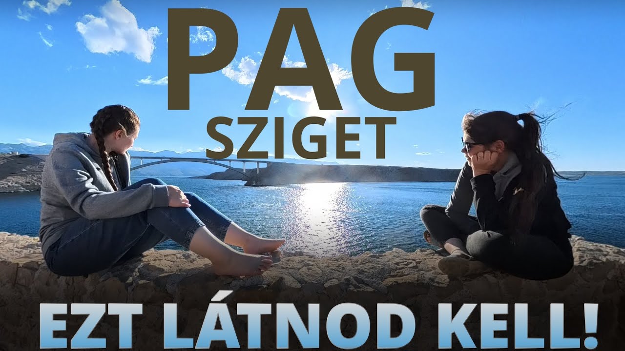 Ezt a horvát szigetet látnod kell, Pag sziget csodái #insta360x5
