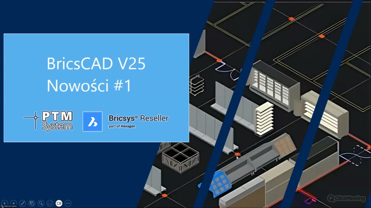 BricsCAD V25 Nowości #1 | Webinar