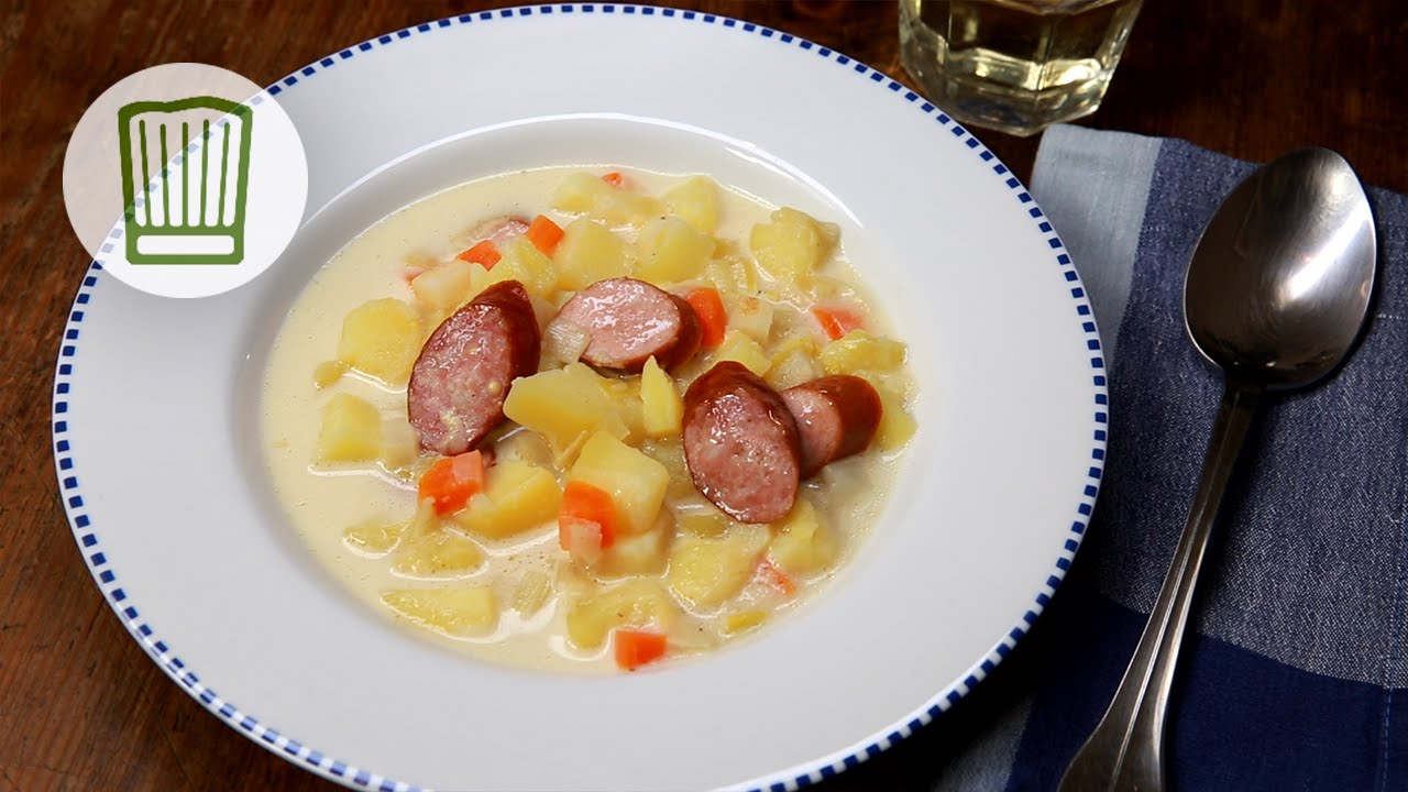 Einfache Kartoffelsuppe Rezept #chefkoch