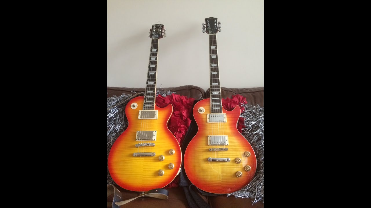Les Paul shoot out: Artist LP59 versus Epiphone 1960 Tribute Plus