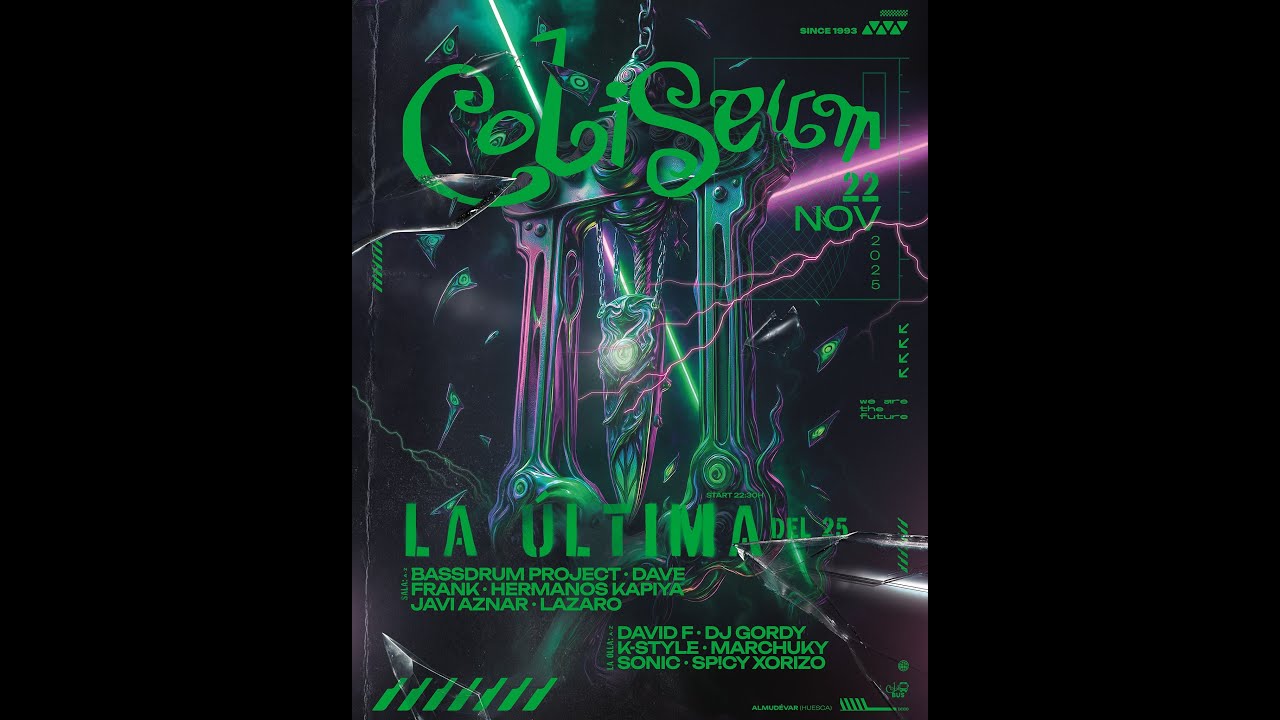 COLISEUM Live! La Ultima del 25 (22-11-2025) Dave