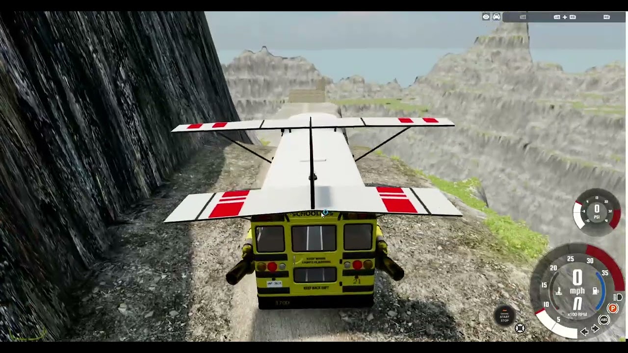 Destruição de carros vs salto da morte BeamNG.Drive