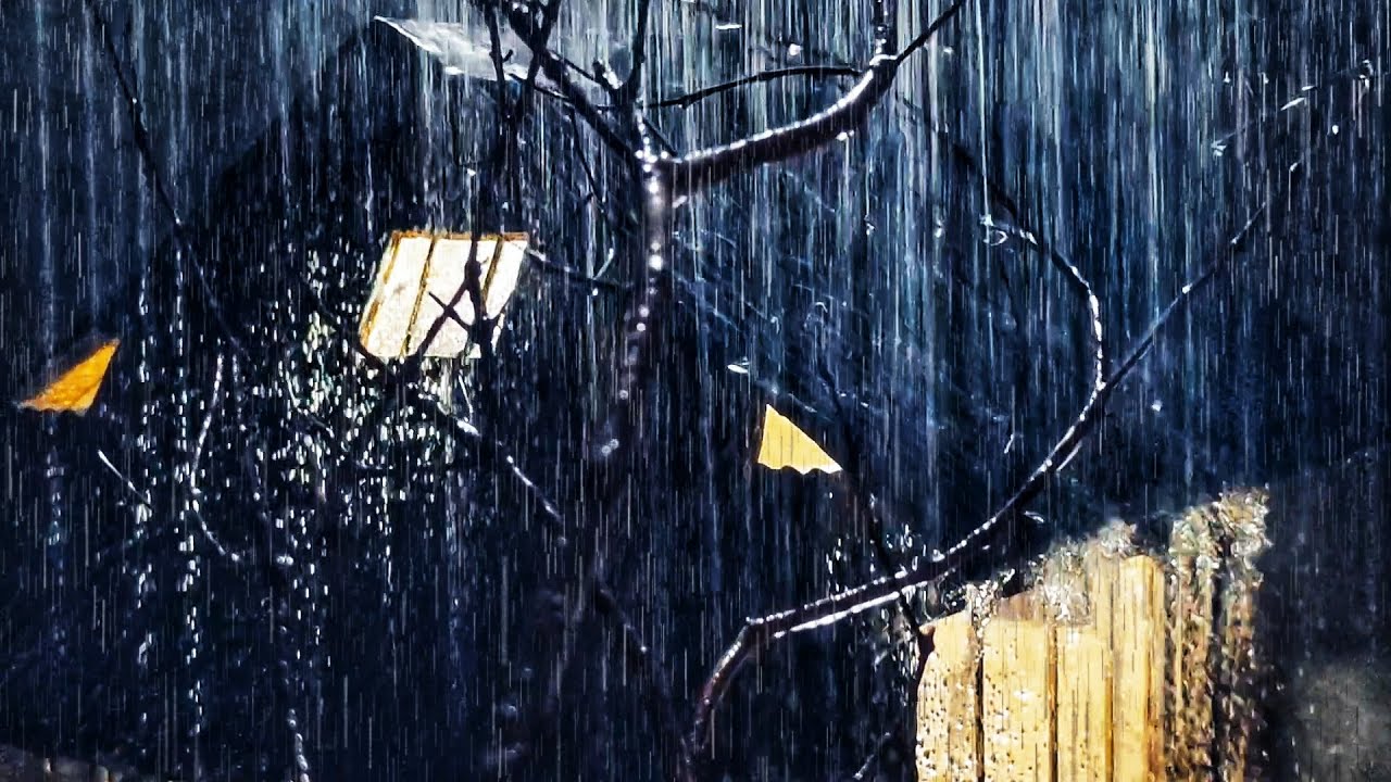 🌧️ Cozy Attic Rain + Thunder | Emotional Storm Ambience for Sleep, Focus & Healing