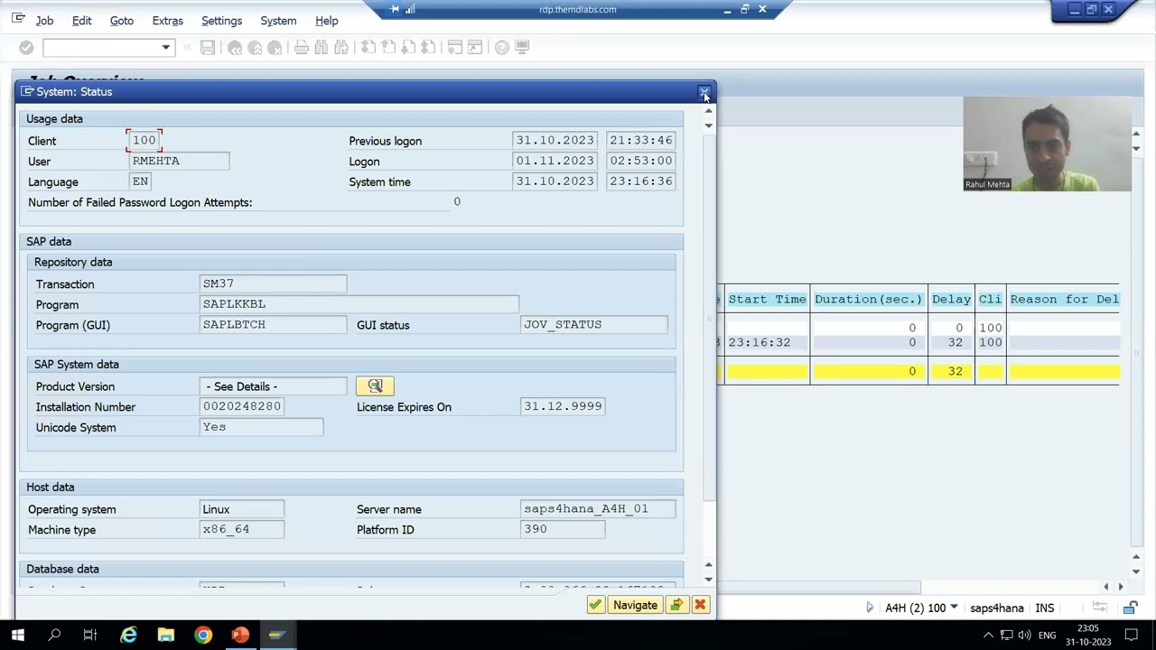 88 - Additional ABAP Concepts - Background Jobs - SM36 and SM37 Part2