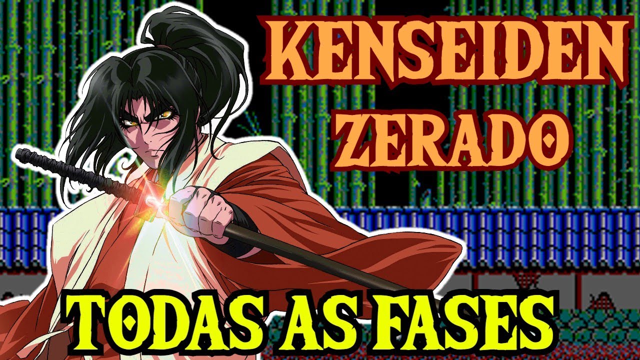 KENSEIDEN - ZERADO 100% - TODAS as FASES , PODERES e DOJOS do Master System