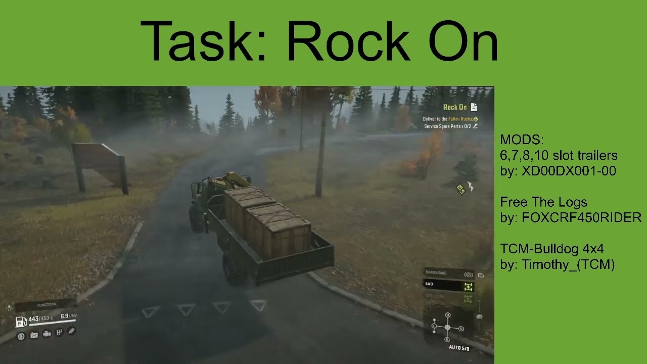 SnowRunner | NG+ | Michigan | Task: Rock On (No Commentary)