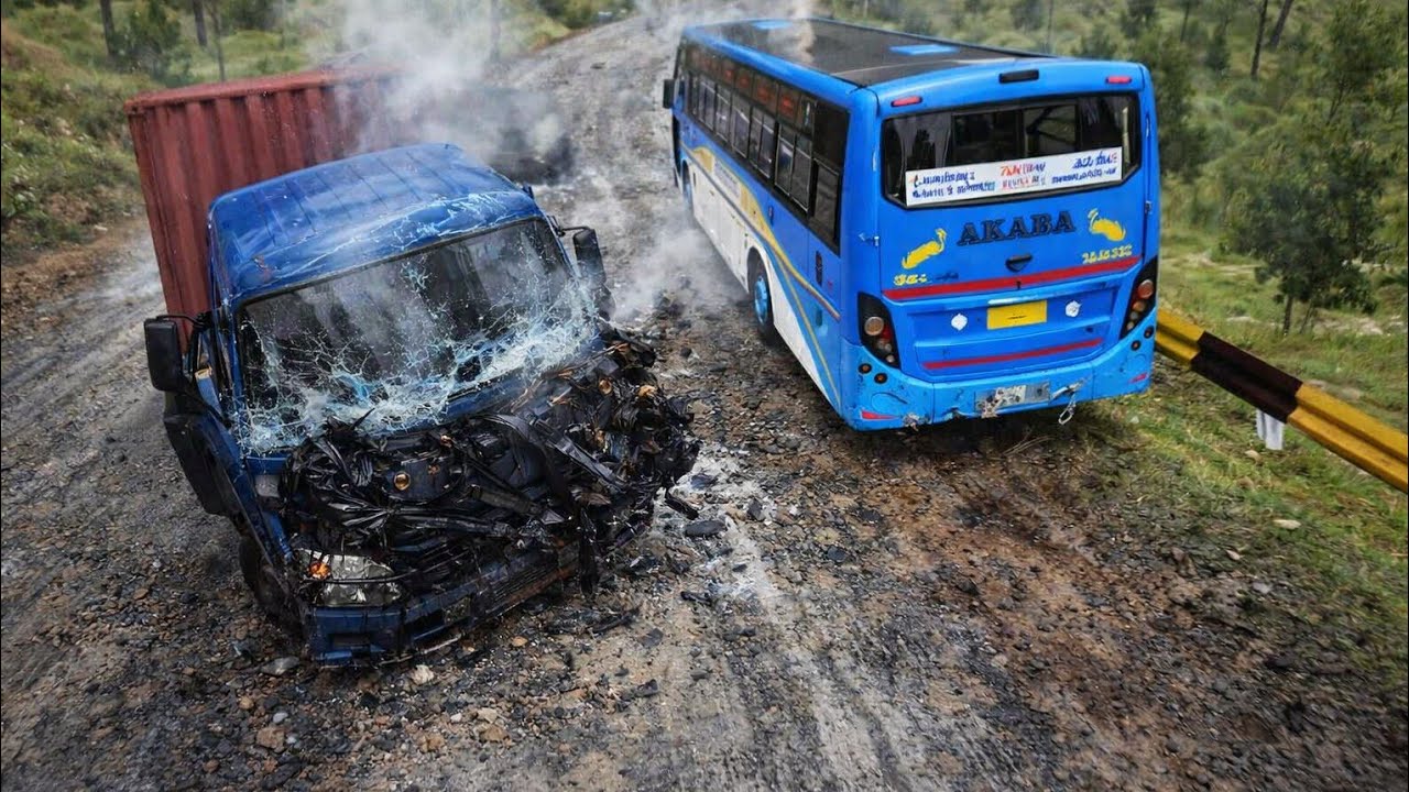 🏞️ Indian Village Off Road Bus Driving 😱 Mud Road BUSSID | Bus Simulator Indonesia