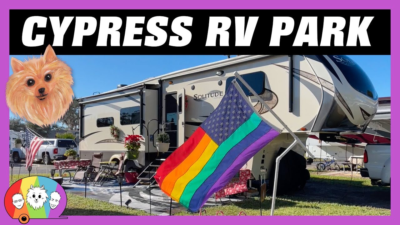 Cypress Campground & RV Park Tour - An Honest Review - Full Time LGBTQ RV Living in Florida!