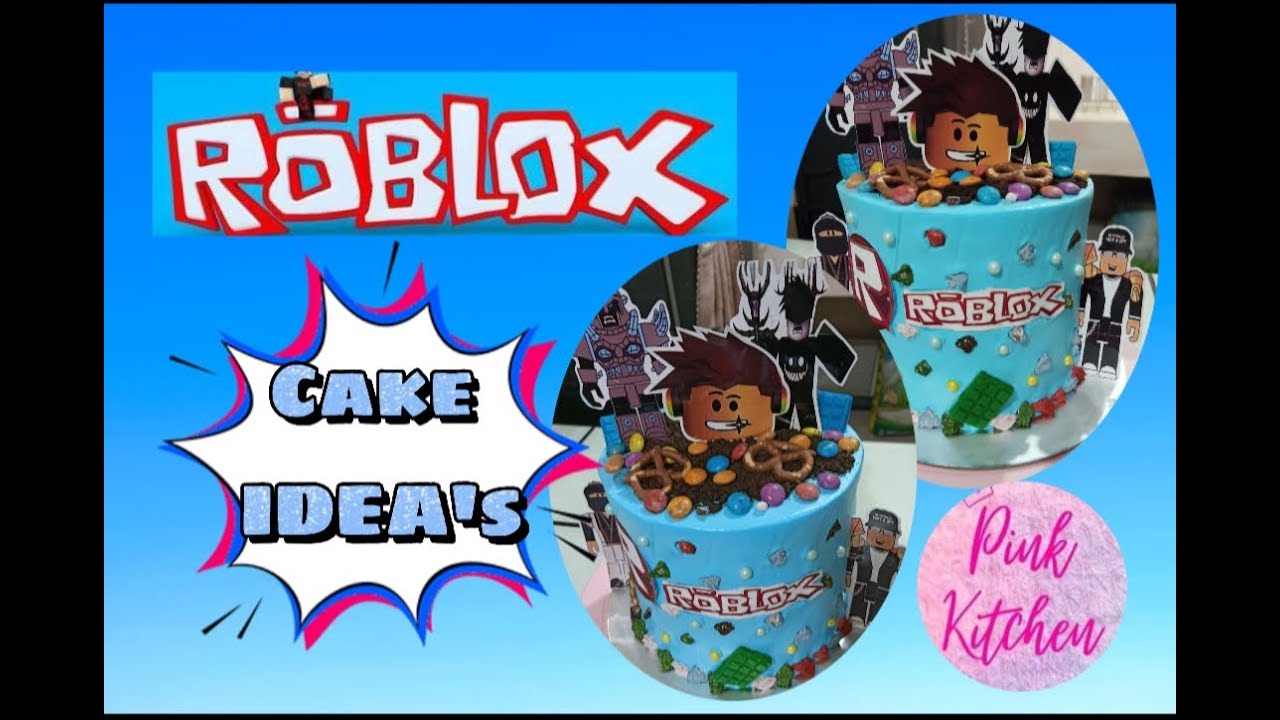 CAKE IDEA's / ROBLOX CAKE / Step by step tutorial / soft icing
