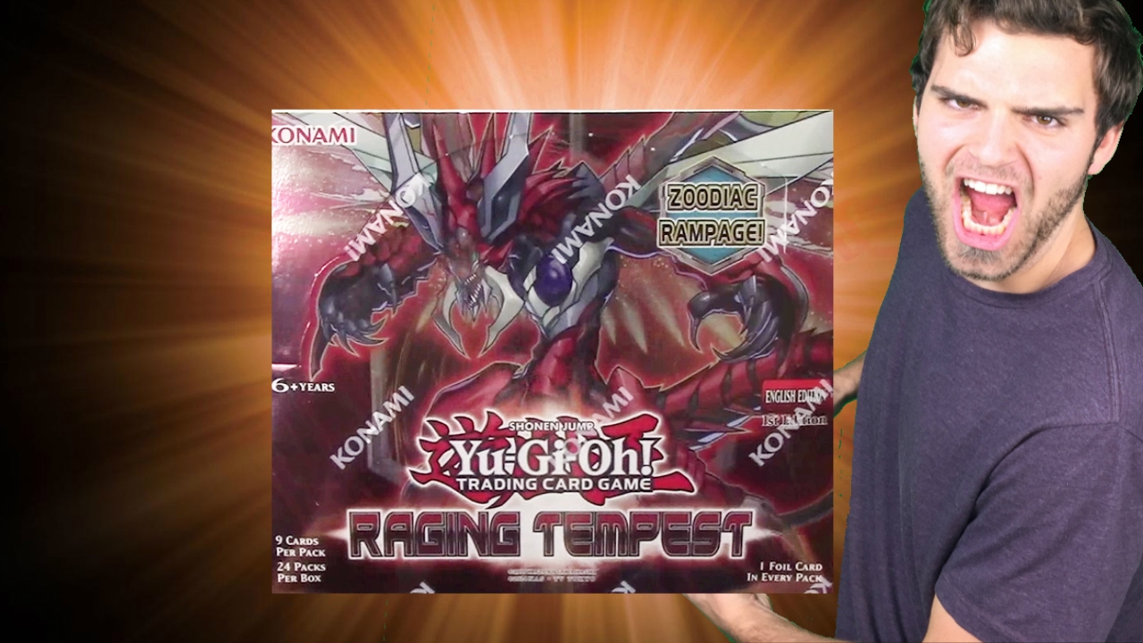 Открытие коробки с бустерами INSANE YuGiOh 2017 Raging Tempest! Буйство Zodiacs! О, детка!!