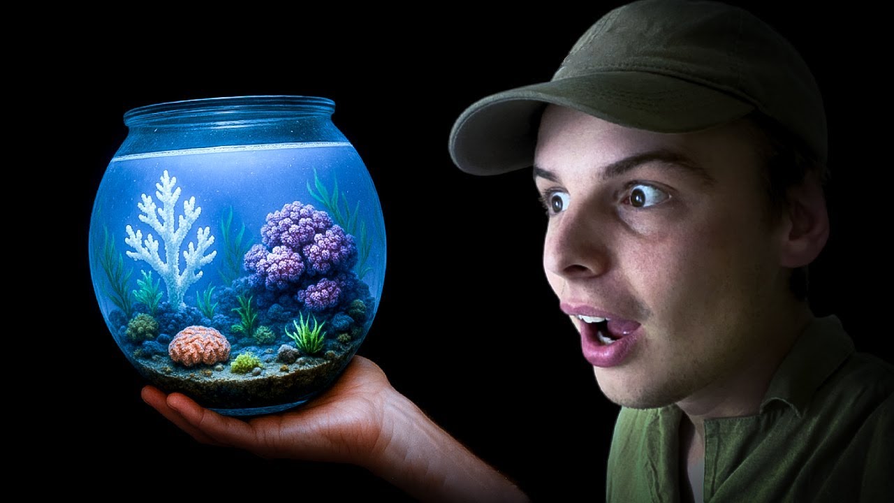 LAV DIT EGET AKVARIUM PÅ 10min (GRATIS)