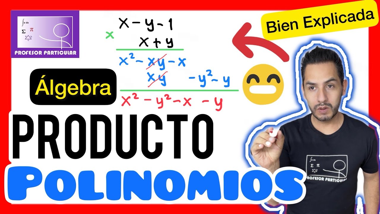 ✅MULTIPLICACIÓN Algebraica [𝘼𝙥𝙧𝙚𝙣𝙙𝙚 𝙘𝙤𝙣 𝙡𝙖 𝙢𝙚𝙟𝙤𝙧 𝙚𝙭𝙥𝙡𝙞𝙘𝙖𝙘𝙞ó𝙣 😎​🫵​💯​] ÁLGEBRA