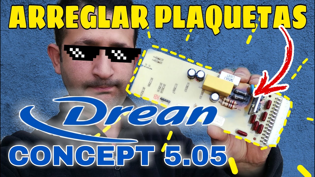 ✅Cómo Arreglar PLAQUETAS De Lavarropas DREAN CONCEPT 5.05