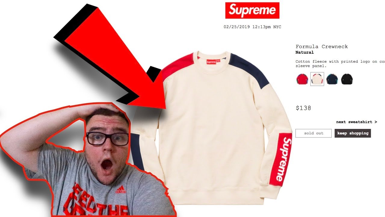 SUPREME SS19 WEEK 1 LIVE COP *MANUAL CHECKOUT* (Supreme Website LAG!)