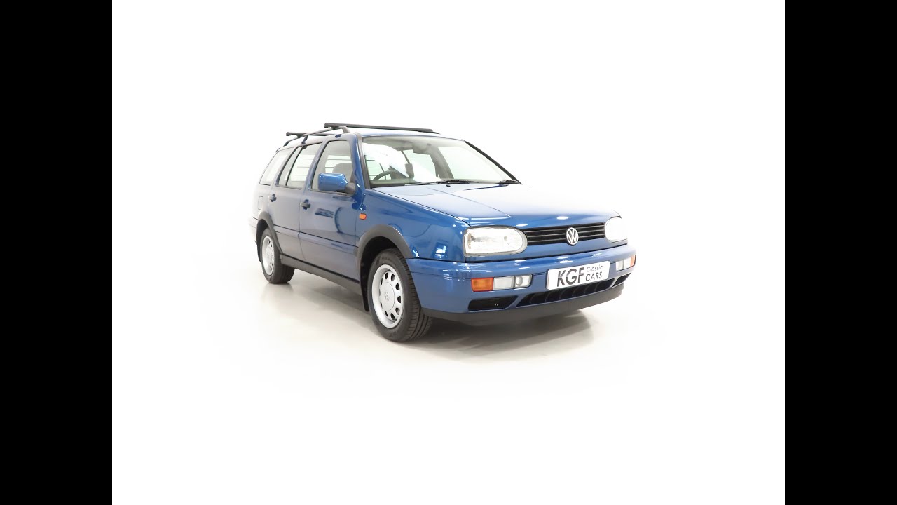 A Lavishly Accessorised Volkswagen Golf Estate 2.0 GL with Just 17,660 Miles - £8,495