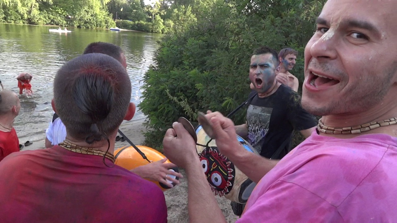 2017.07.22. Киев. Холи + водная харинама! Киртан - последняя черта экстаза