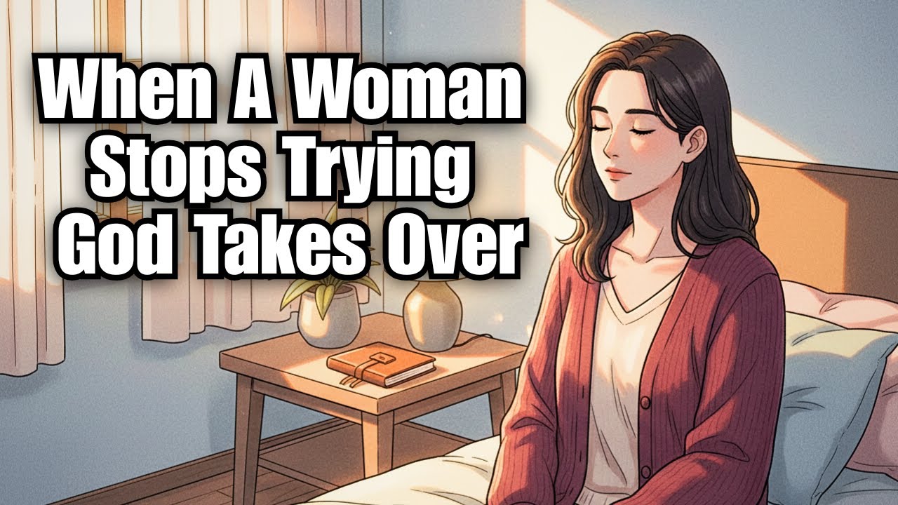 When A Woman Stops Trying God Takes Over