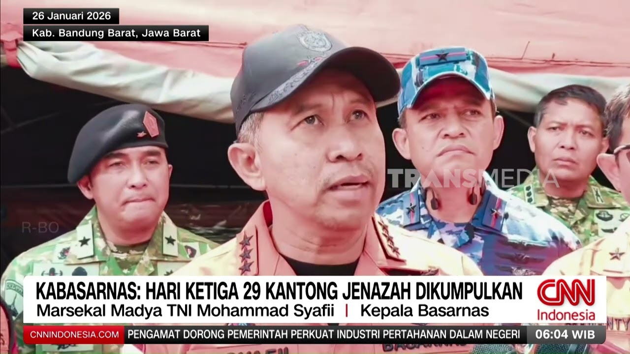 Kasal 23 Marinir Jadi Korban Longsor Cisarua | REDAKSI PAGI (27/01/26)
