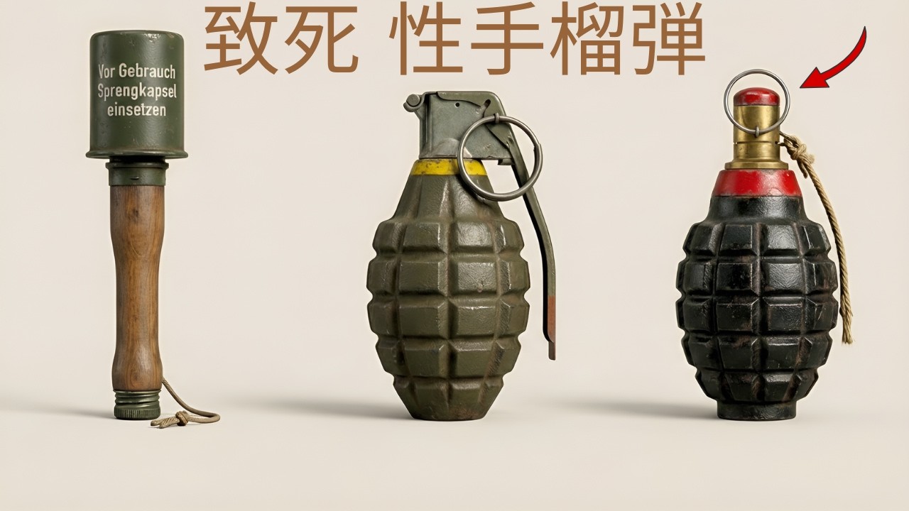 第二次世界大戦のすべての手榴弾