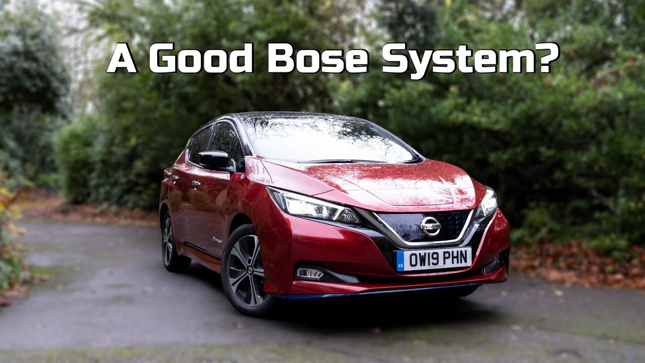 Nissan Leaf audio review: A seven-speaker Bose system
