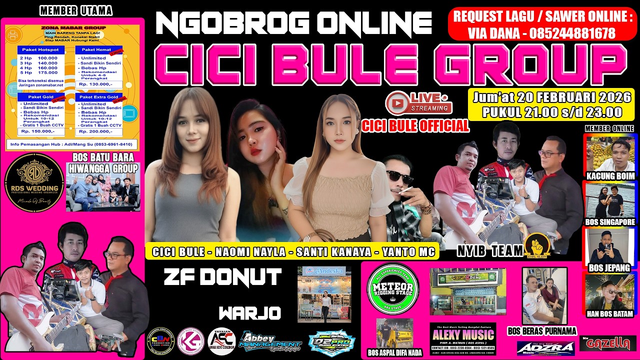NGOBROG ONLINE CICI BULE GROUP || REQUEST ONLINE EDISI 17 FEB 2026 EPS 01