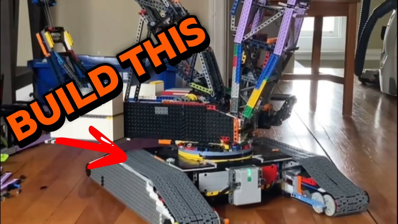 Pt. 1 In-Depth Overview Of Massive LEG￼O Liebherr LR13000 Crane Pt. 1 (Old Version Of Crane)