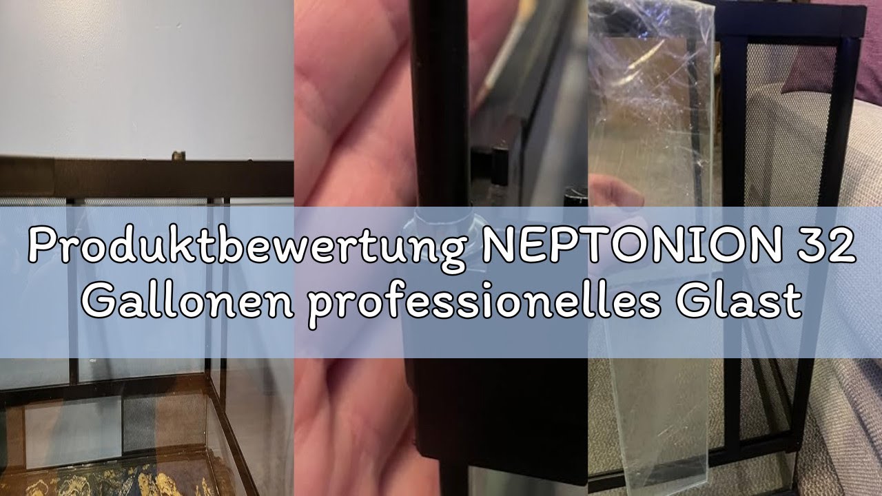 Produktbewertung NEPTONION 32 Gallonen professionelles Glasterrarium 45cm x 45cm x 60cm, langlebiger