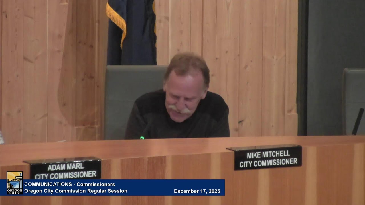 Oregon City Commission Regular Meeting - December 17, 2025