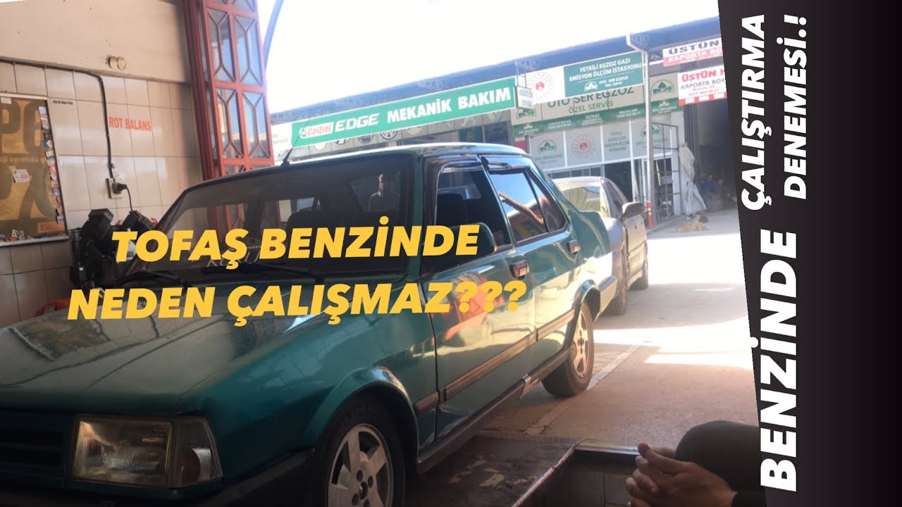 TOFAŞ BENZİNDE NEDEN ÇALIŞMAZ?? UZUN ZAMAN SONRA BENZİNDE ÇALIŞTIRMA DENEMESİ..!