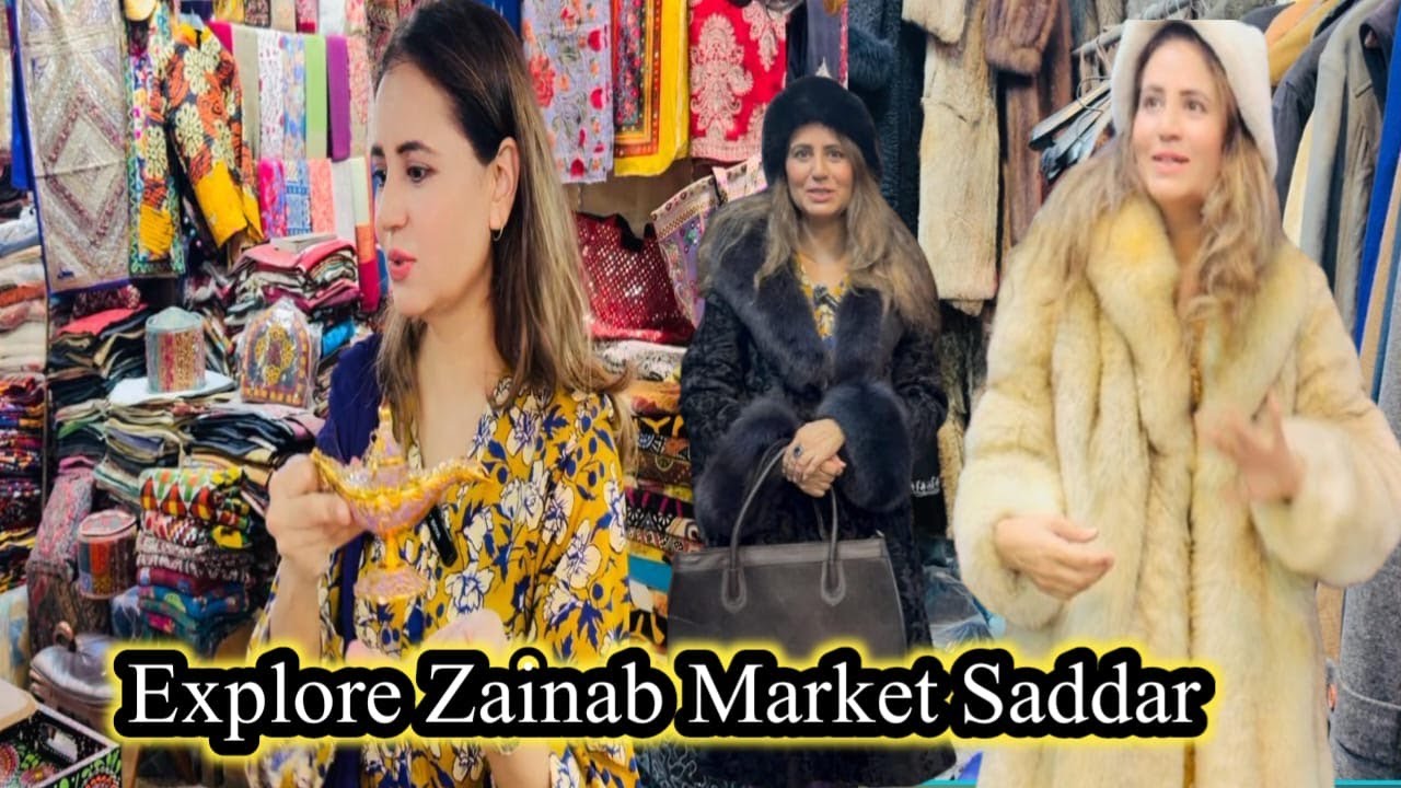 Zainab Market Saddar Karachi | From western wear to handicrafts to Winter wear