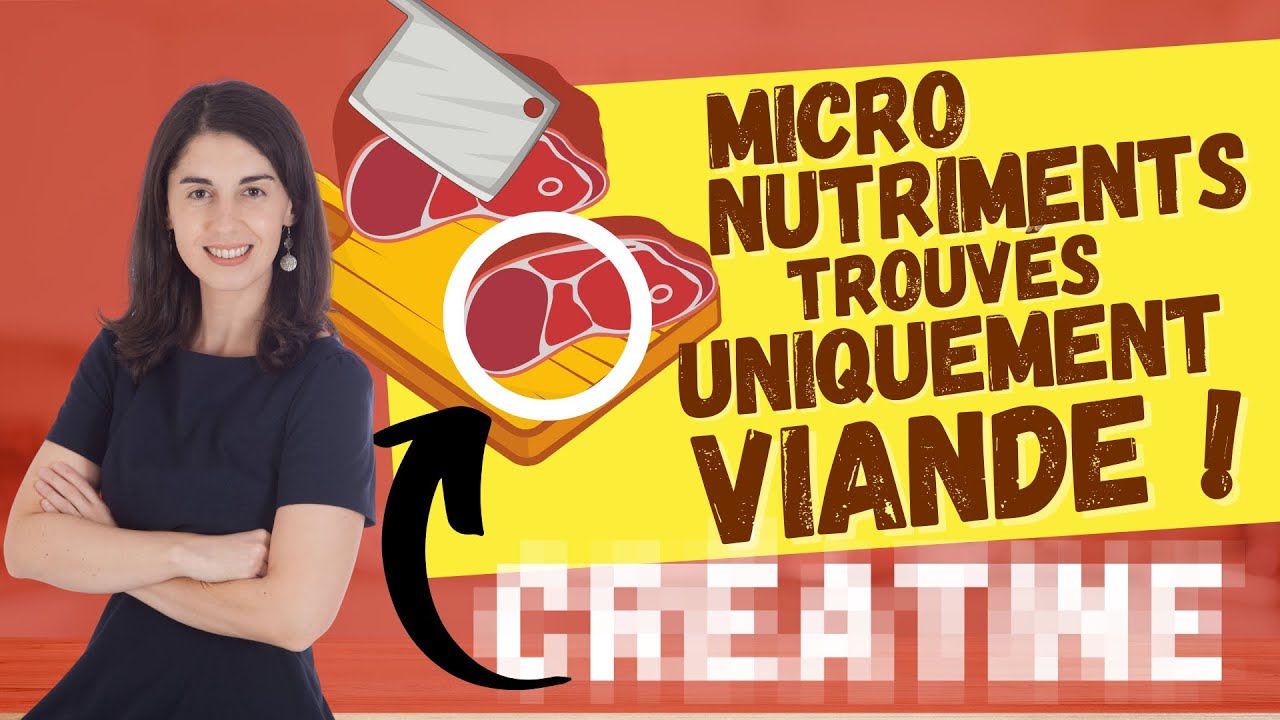 10 Micronutriments trouvés seulement dans les aliments d'origine animale