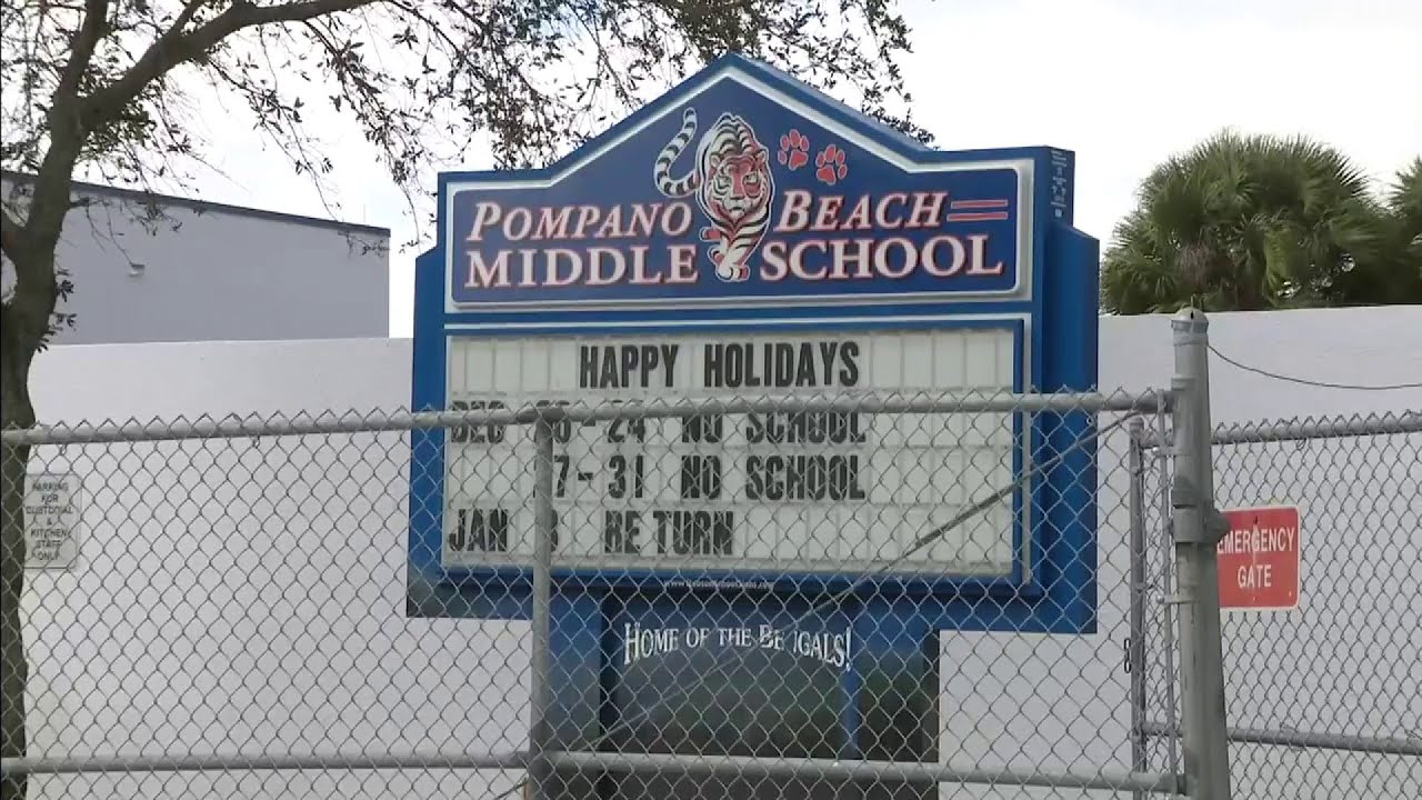 Pompano Beach Middle School student arrested for making threats on social media