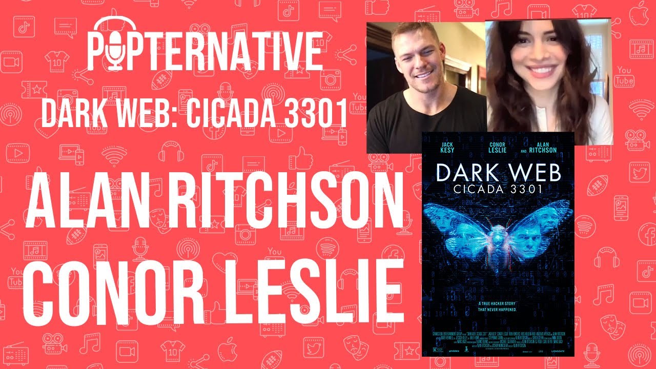 Alan Ritchson and Conor Leslie, talk about Dark Web: Cicada 3301, Titans and much more