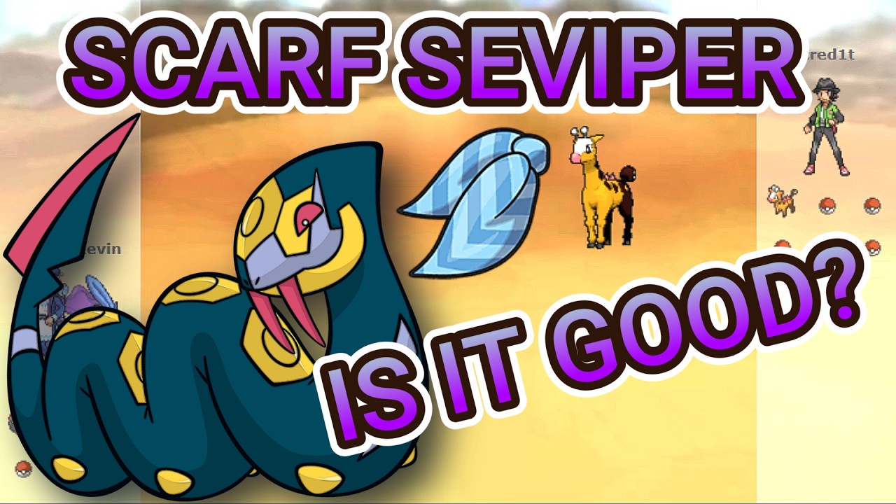 Is Scarf Seviper Any Good? (Pokemon Showdown Random Battles) (High Ladder)