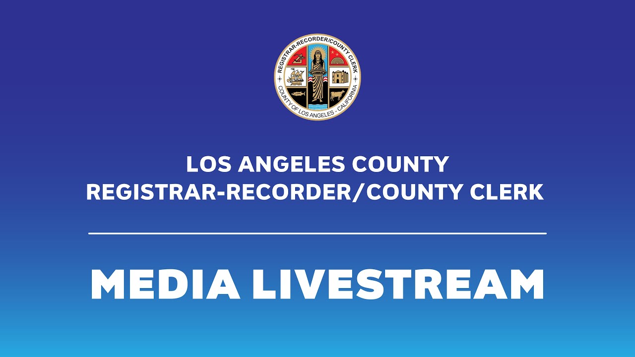 Safeguarding Elections in L.A. County Press Conference