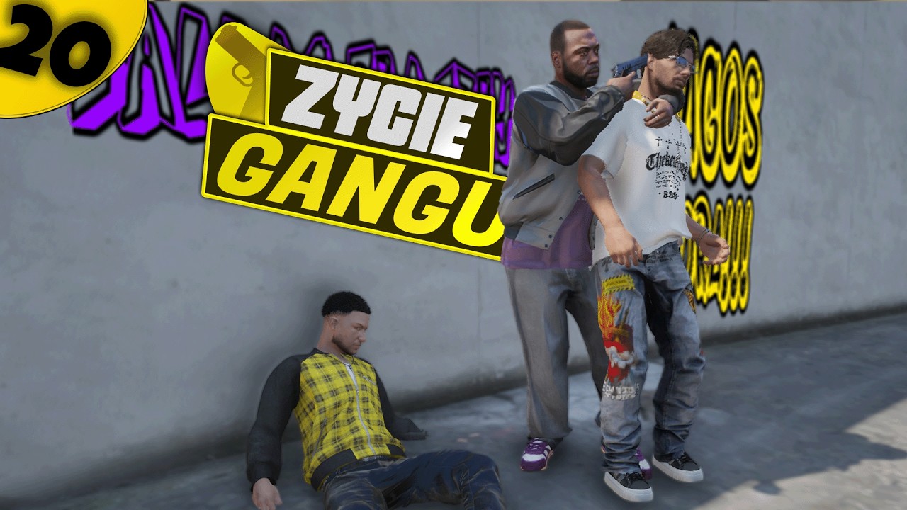 GTA V ŻYCIE GANGU #20 BALLASI NAS MAJĄ😱