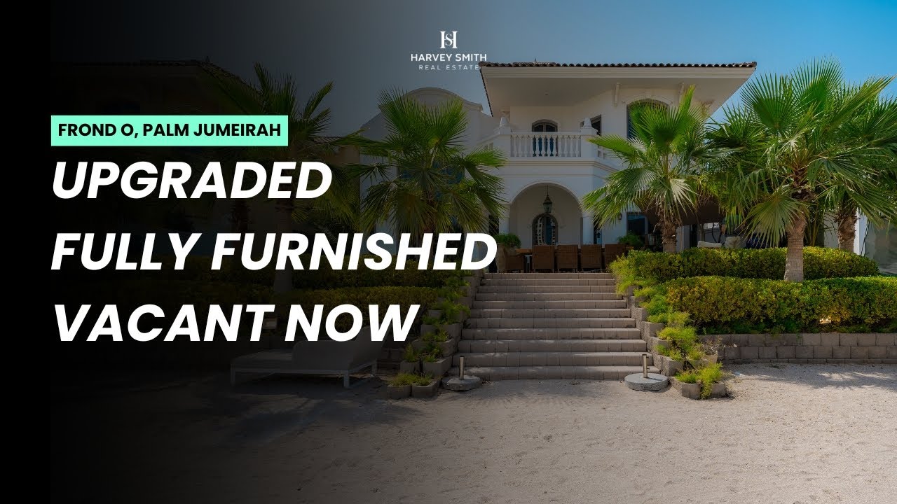Upgraded And Fully Furnished 4 Bedroom Villa in Frond O, Garden Homes, Palm Jumeirah