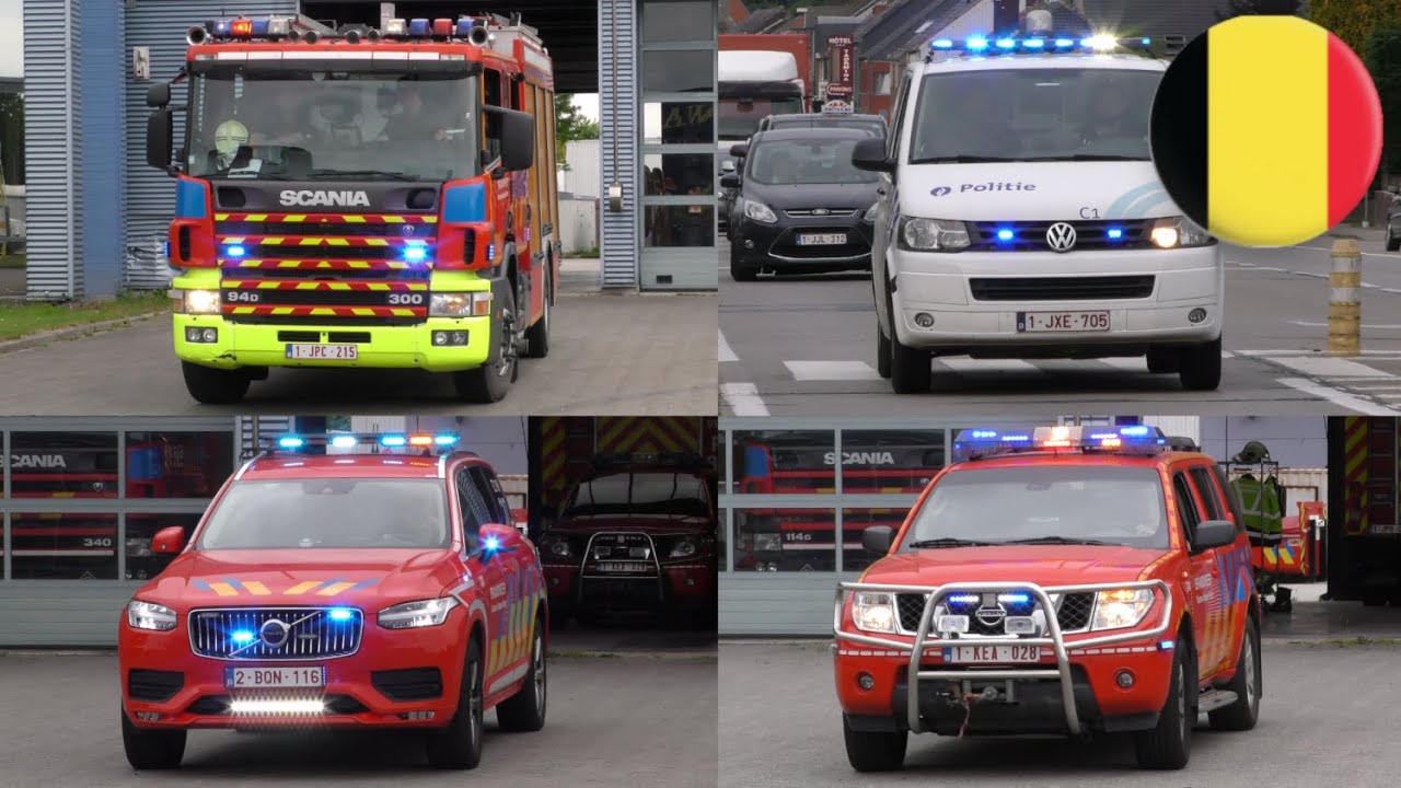 [eQ2B] Brandweer, ambulances en politie met spoed onderweg in Zaventem