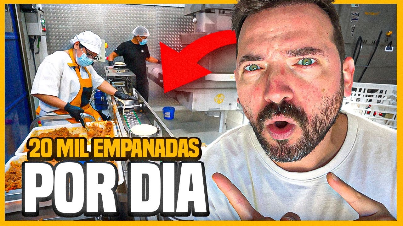 MEGAFABRICAS - 20.000 EMPANADAS POR DIA - TIO BIGOTES 📍Barcelona