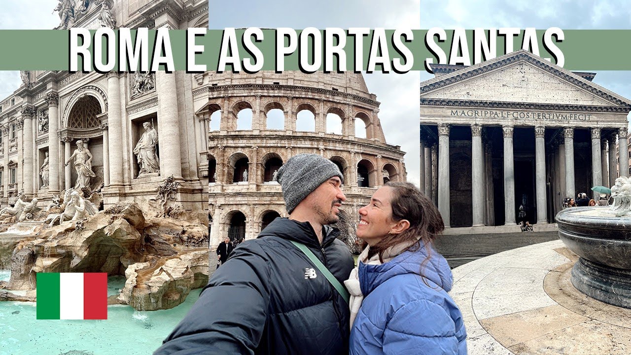 ROMA no JUBILEU 2025: Explorando as Portas Santas + monumentos icônicos! 🏛️