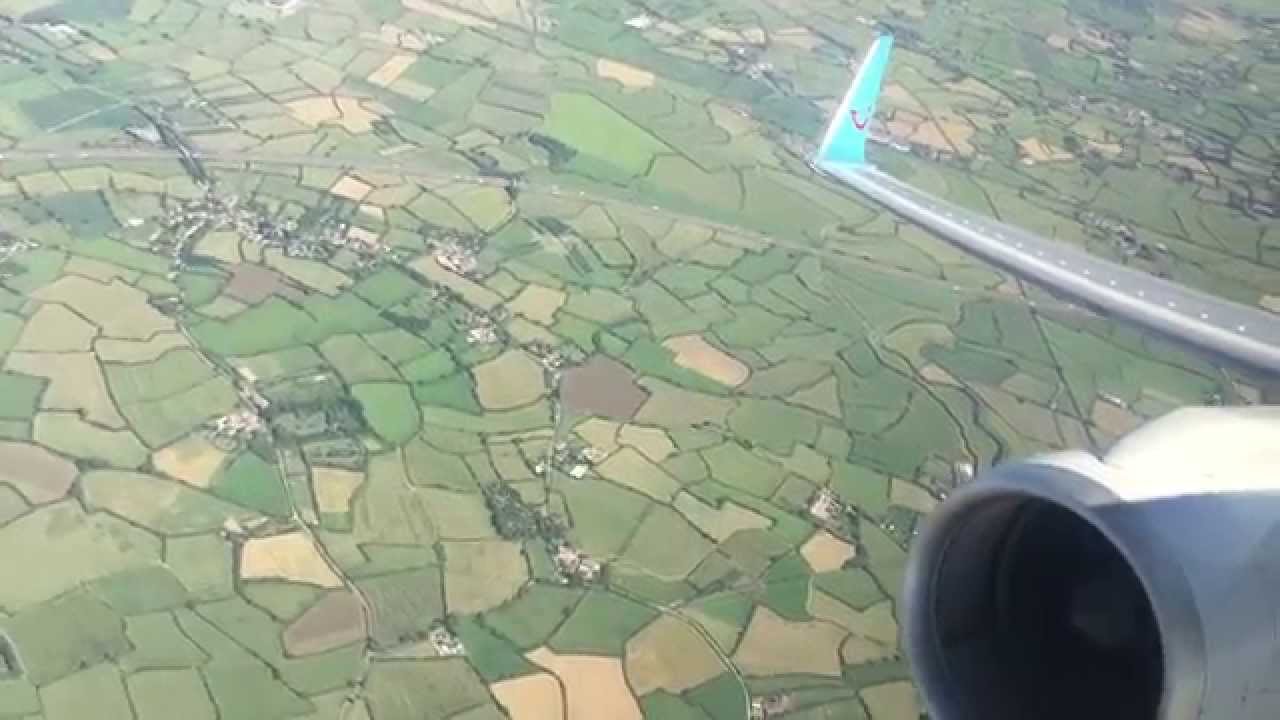 Thomson 757-200 Takeoff from Bristol Airport! (60 fps)