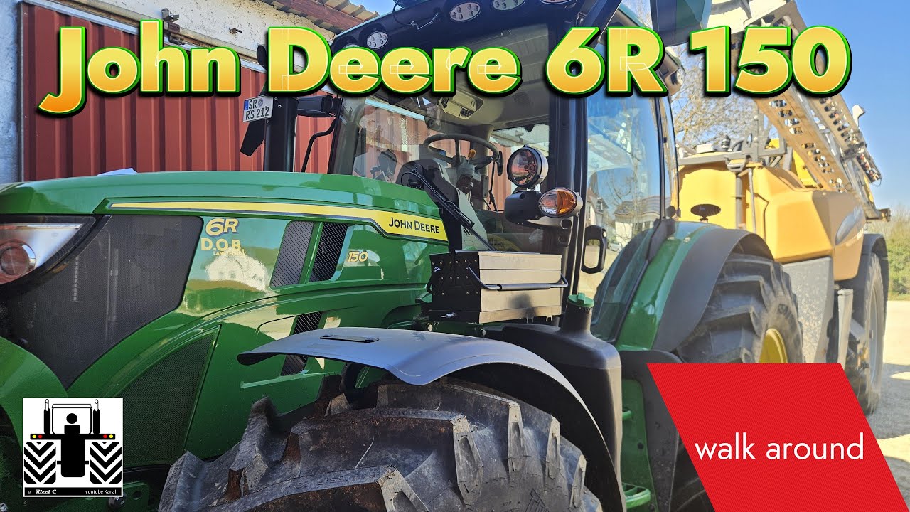 Mein Neuer #Johndeere 6R150 Vorstellung mit Florian