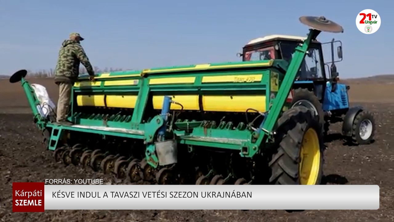 Késve indul a tavaszi vetési szezon Ukrajnában